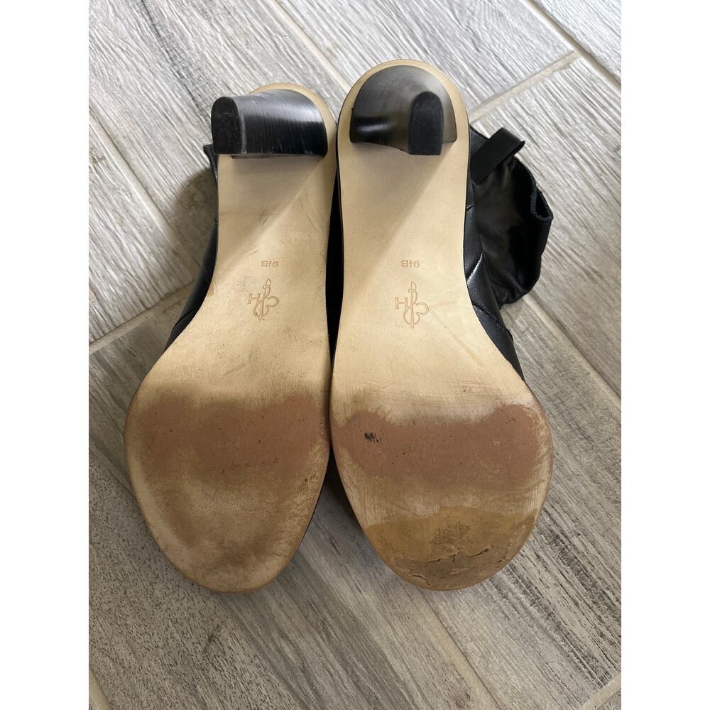 Cole Haan $278 Black ankle leather bootie size 9.5 - Picture 4 of 6